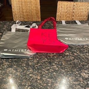 Athleta reusable bags